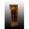Bellissima specchiera verticale francese stile Impero dorata del 1800