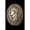Placca in bronzo raffigurante l'imperatore Galba Venezia inizio XVII secolo