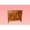 Grande servante credenza Luigi Filippo del 1800 in legno di noce 2 porte