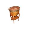 Tavolino comodino francese del 1800 Stile Luigi XV in Bois de Rose