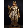 "Santa Caterina"  - Scultura lignea policroma