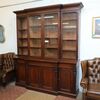 LIbreria a quattro ante in mogano origine inglese epoca vittoriana