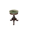 Pouf Girevole Sgabello da Pianoforte Vittoriano del 1800