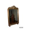 Grande Specchiera Francese Stile Luigi XVI in Legno dorato Foglia Oro