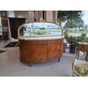 Credenza semicircolare stile decò  H 162 - 195 x 57