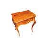 Toilette francese Stile Luigi XV del 1800 Riccamente intarsiata