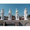 Statue quattro stagioni in marmo -Altezza 160 cm