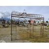 Gazebo quadrato in ferro H 380 402x402