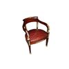 Poltrona Francese Stile Impero da Scrivania del 1800 in mogano con bronzi