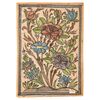 Antica piastrella persiana con fiori - n. 2127/1 -