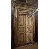 PTL697 - Porta laccata bianca con telaio, epoca '800, luce cm L 100 x H 196