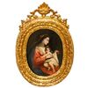 Scuola mantovana, XVIII secolo, Madonna che allatta il Bambino