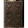 PAN031 - Coppia di ante in rovere, epoca primi '800, misure cm L 110 x H 157