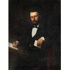 Tobias Edward Rosenthal, detto Toby (Strasburgo 1848 - Monaco 1917) - Ritratto di gentiluomo di San Francisco.
