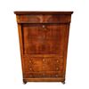 Secretaire francese in stile impero del 1800 in noce