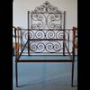 Letto in ferro pieno