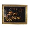 Maestro dei frutti su piani inclinati,  Natura morta di frutta all’aperto Roma 1660 – 1670