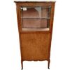 Vetrinetta francese del 1800 stile transizione in bois de rose con marmo