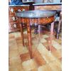 TAVOLINO ROTONDO STILE LUIGI XVI DA SALOTTO RESTAURATO  diametro 62xH76