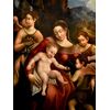 Madonna col Bambino, due angeli e Giovanni Battista, Scuola di Antonio Allegri, detto il Correggio (Correggio c. 1489 – 1534)