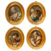 Scuola emiliana, XVII secolo, Evangelisti