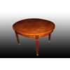 Bellissimo Tavolo francese di metà 1800 Luigi XVI in radica di maples con bicchierini in bronzo