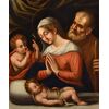 Sacra Famiglia con San Giovannino, Cerchia Giovanni Battista Ramenghi (Bologna, 1521 - 1601)