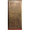 PTE151 - Antica porta in noce ad un battente, epoca '700, misure cm L 83 x H 195