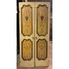 PTS889 - N. 2 Lacquered double-sided doors, 19th century, dimensions cm W 104 x H 218