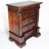 Mobiletto stipo con vani segreti in legno di pioppo e radica di noce, Toscana, fine XVI secolo inizi XVII secolo