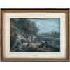 Francesco Zuccarelli (Pitigliano 1702 - Firenze 1788) - Paesaggio fluviale con pastori e armenti.