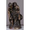Antica statua in bronzo francese del 1800 firmata Clodion (1738-1814)