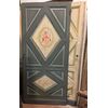 PTS808 - N. 2 porte in legno laccato, epoca '700, provenienza Genova, misure cm L 106 x H 228