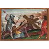 Pittore italiano (XVI sec.) - Salita al Calvario.