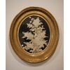 Antico quadro francese del 1800 con Sinforicarpo ricamato
