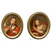 Scuola emiliana, XVII secolo, Allegoria della geometria e Allegoria della musica