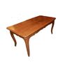 Tavolo francese stile Provenzale di fine 1800 in legno di rovere
