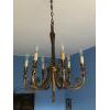 Lampadario dorato