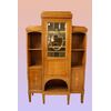 Antica vetrinetta Nord Europa del 1800 stile Biedermeier