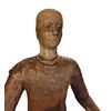 Raro manichino in legno policromo XVII secolo