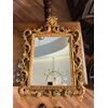 Specchiera in legno dorato