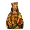 Santa Caterina di Alessandria scultura lignea policroma e dorata