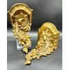 Coppia di mensole in bronzo - XIX sec. 