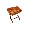 Toilette Francese del 1800 in Legno di noce con intarsi