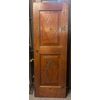 PTI757 - Porta da interno in noce, pannelli scolpiti, epoca '700, misure cm L 70 x H 200