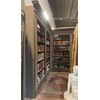 LIB88 - Libreria a giorno, epoca fine '700, misure cm L 350 x L 350 x H 315 x P 37