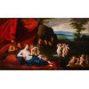Cerchia di Francesco Albani (Bologna, 1578 – 1660), Il riposo di Venere e Vulcano 