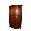 Grande Angoliera Stile Provenzale in Legno di Noce con 4 Ante e 2 Cassetti