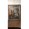 Paesaggio con figure e rovine - Gennaro Greco (Napoli 1665-1714) - Fine '600 - olio su tela