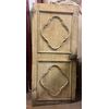 PTL706 - Porta laccata con pannelli scolpiti, epoca '700, misure cm L 102 x H 226